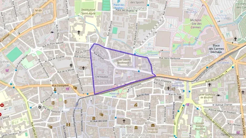 Appartement 50 m² trois pièces à vendre à Clermont-Ferrand