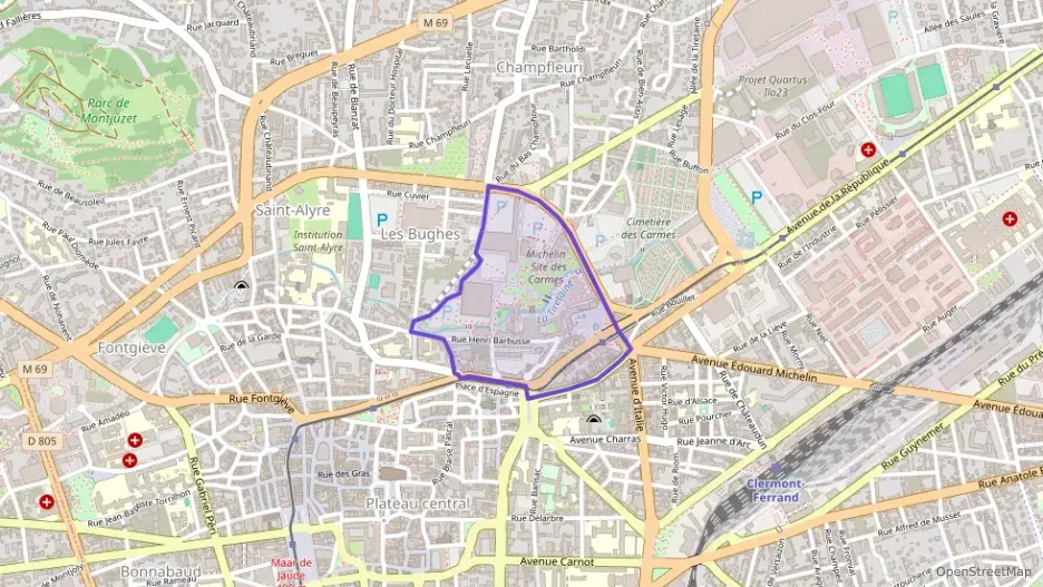 Appartement 52 m² trois pièces à vendre à Clermont-Ferrand