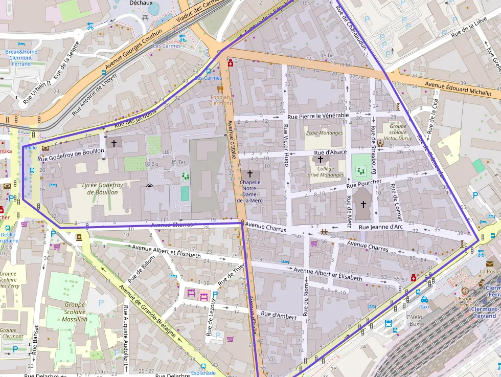 Appartement 44 m² deux pieces à vendre à Clermont-Ferrand