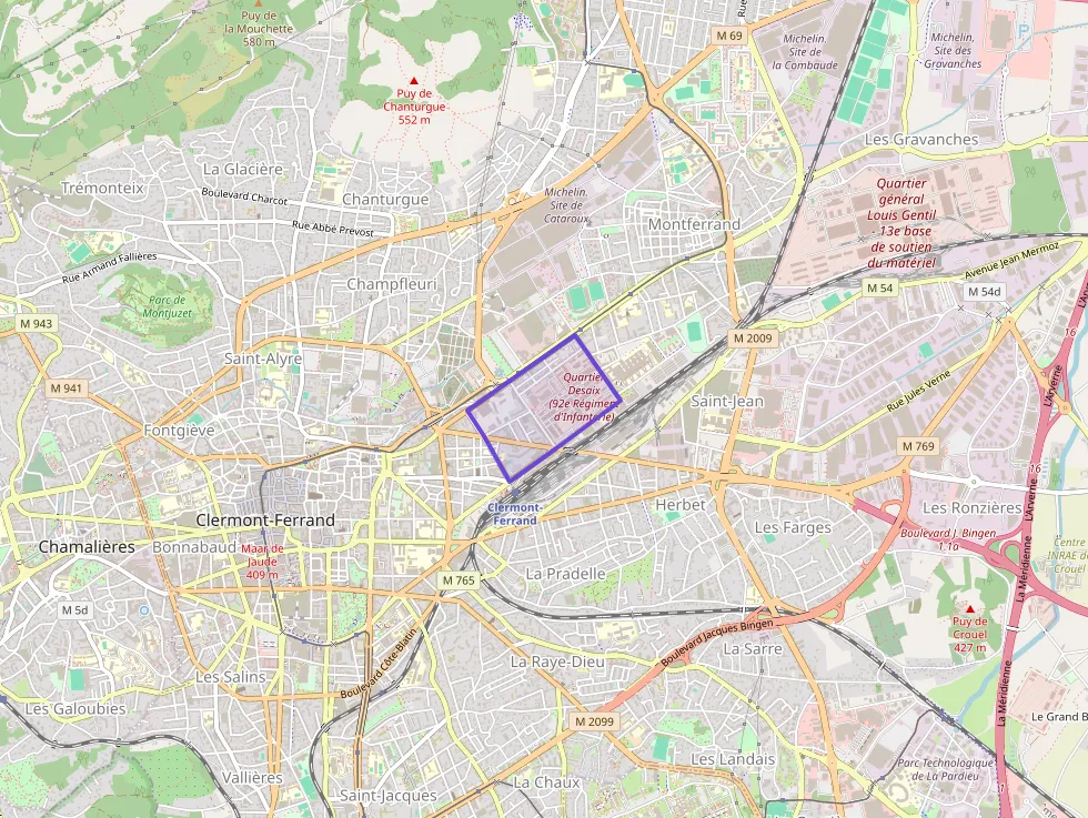 Appartement 80 m² trois pièces à vendre à Clermont-Ferrand