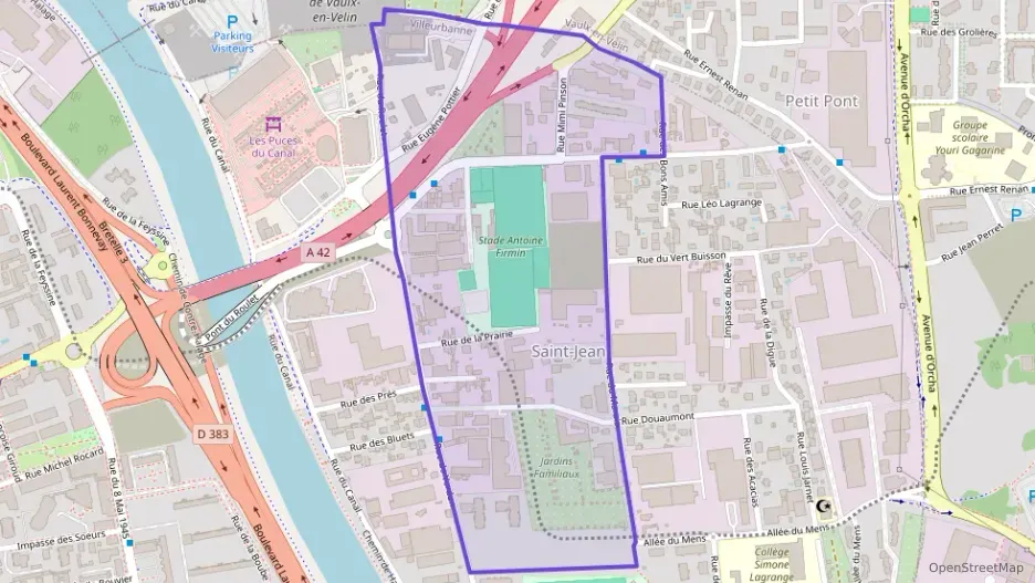 Appartement 43 m² deux pieces à vendre à Villeurbanne