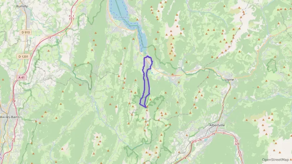 Appartement 37 m² deux pieces à vendre à Doussard