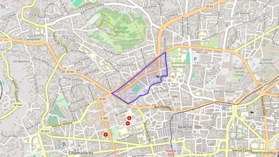 Appartement 54 m² trois pièces à vendre à Clermont-Ferrand