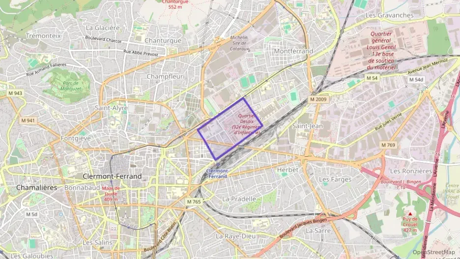 Appartement 21 m² deux pieces à vendre à Clermont-Ferrand