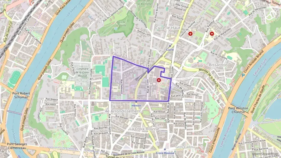 Appartement 132 m² quatre pièces à vendre à Lyon 4e Arrondissement