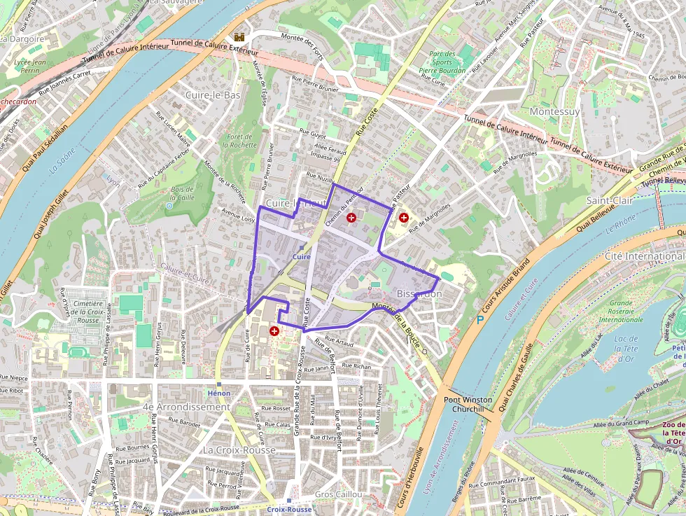 Appartement 68 m² deux pieces à vendre à Caluire-et-Cuire