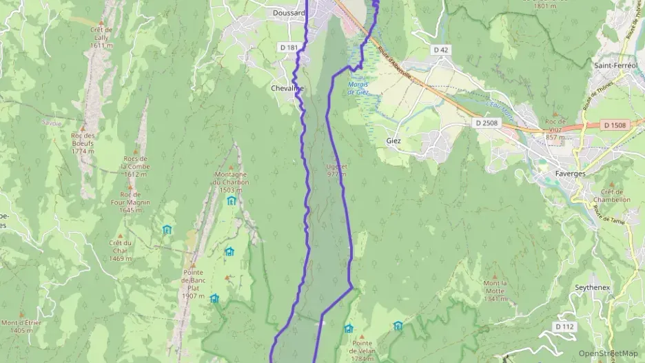Appartement 126 m² cinq pièces à vendre à Doussard