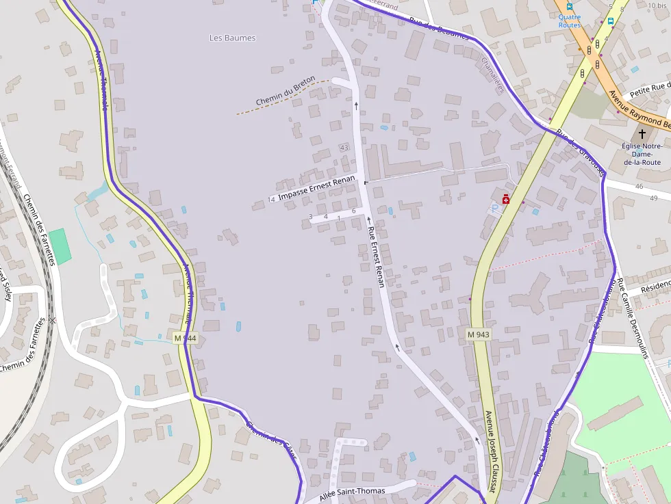 Appartement 54 m² trois pièces à vendre à Chamalières