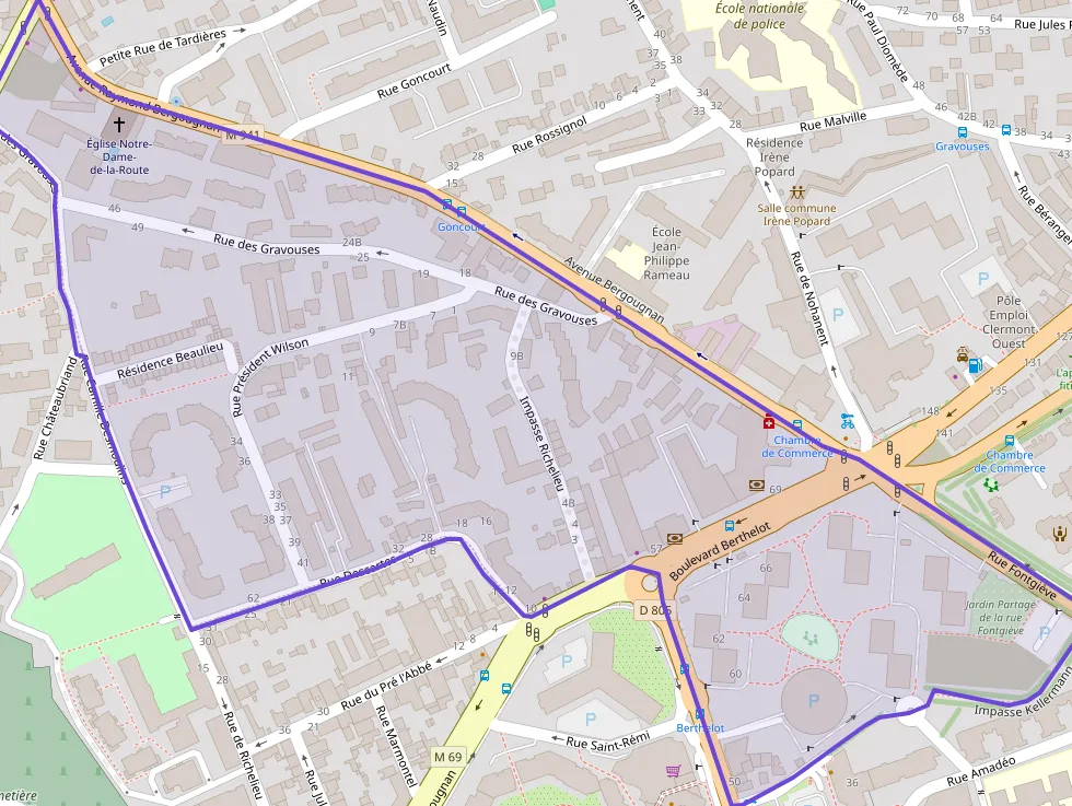 Appartement 67 m² quatre pièces à vendre à Clermont-Ferrand