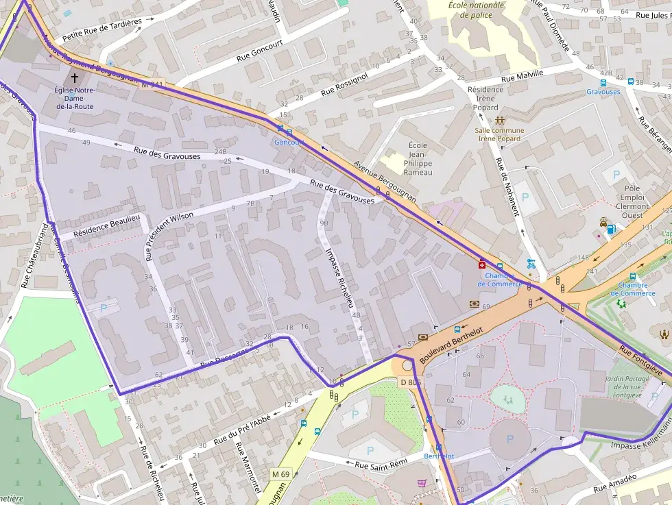 Appartement 50 m² deux pieces à vendre à Clermont-Ferrand