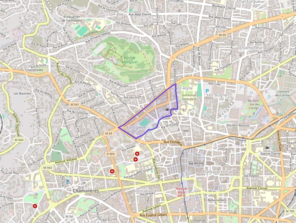 Appartement 44 m² une piece à vendre à Clermont-Ferrand