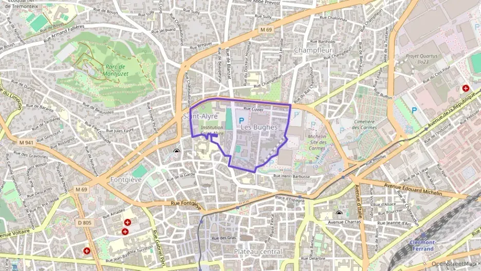 Appartement 66 m² trois pièces à vendre à Clermont-Ferrand