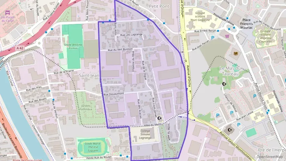 Appartement 90 m² quatre pièces à vendre à Villeurbanne