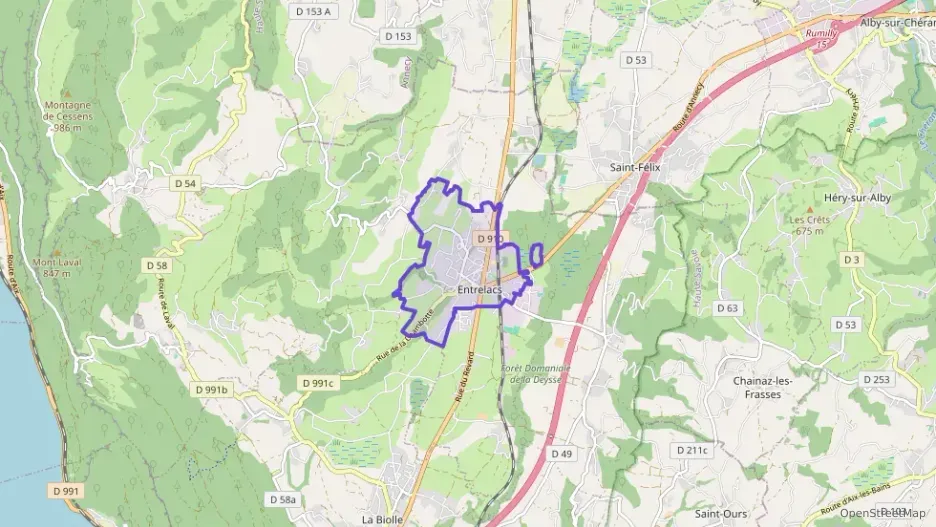 Appartement 82 m² trois pièces à vendre à Entrelacs Appartement 82 m² trois pièces à vendre à Entrelacs