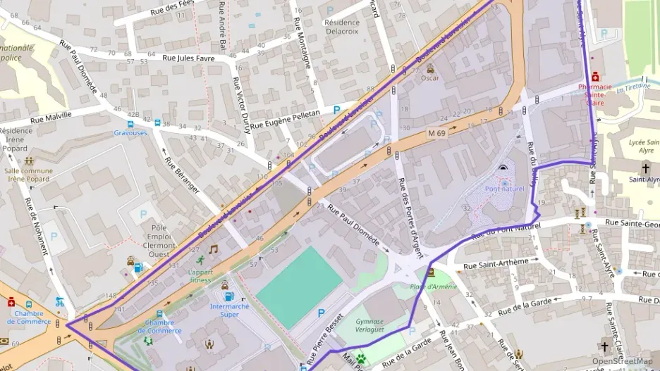 Appartement 100 m² quatre pièces à vendre à Clermont-Ferrand Appartement 100 m² quatre pièces à vendre à Clermont-Ferrand