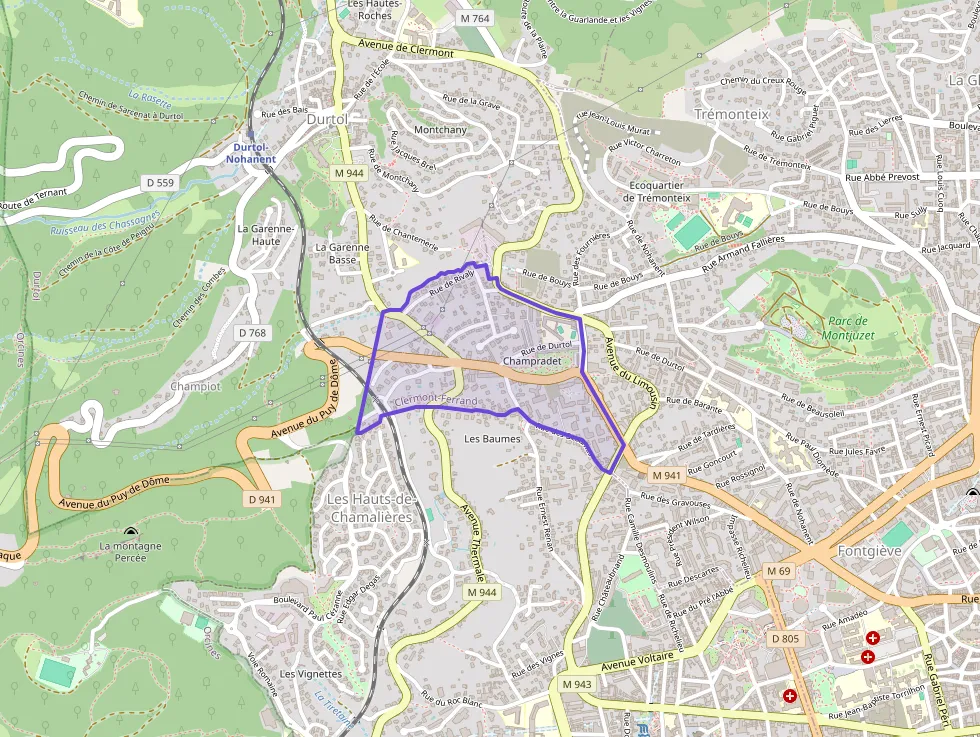 Appartement 62 m² trois pièces à vendre à Clermont-Ferrand