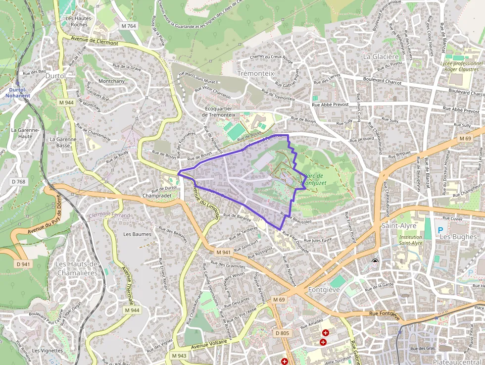 Appartement 55 m² deux pieces à vendre à Clermont-Ferrand