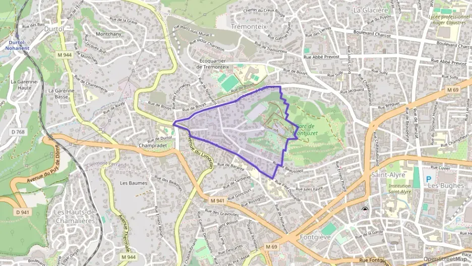 Appartement 55 m² deux pieces à vendre à Clermont-Ferrand