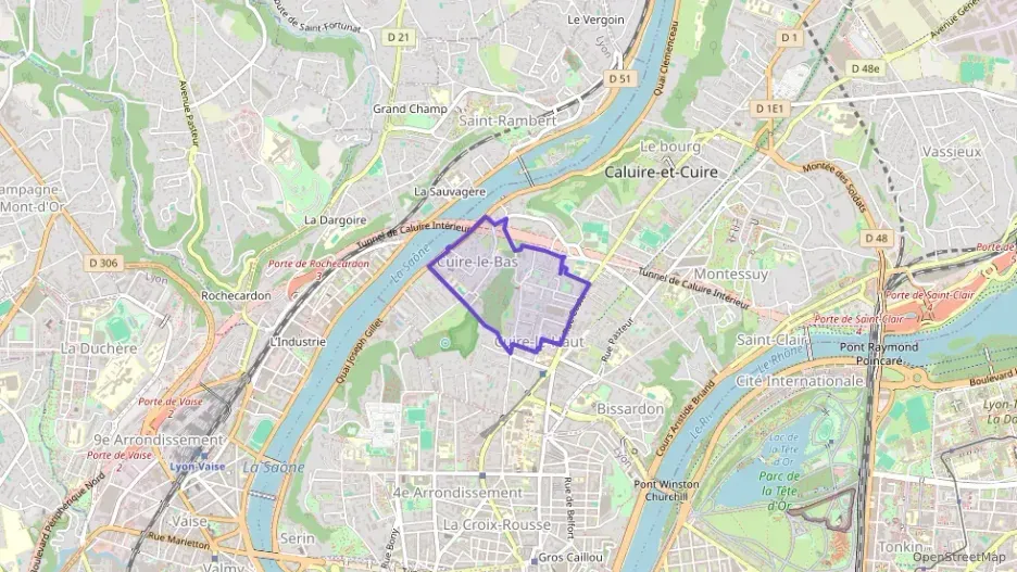 Appartement 48 m² trois pièces à vendre à Caluire-et-Cuire