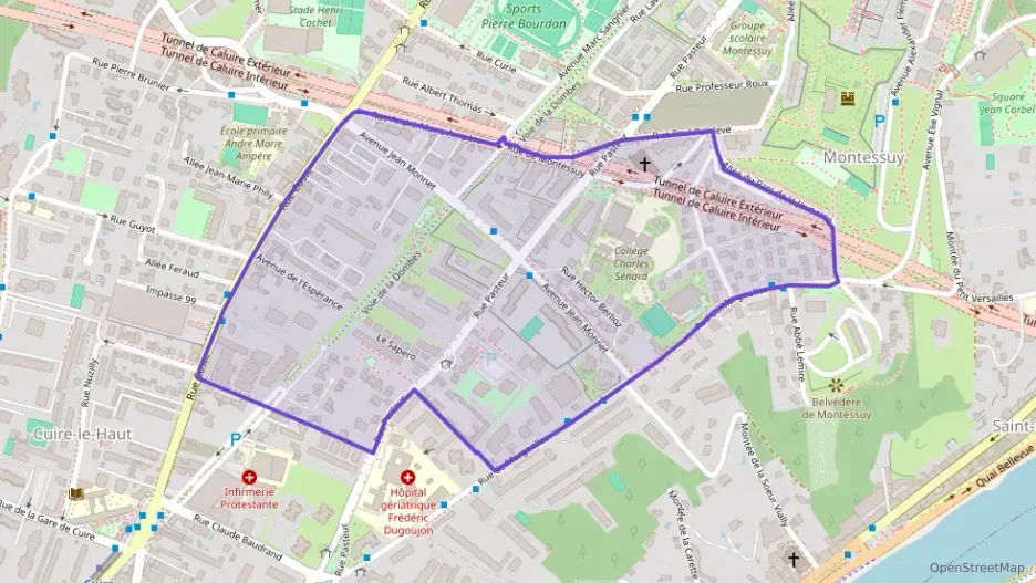 Appartement 64 m² quatre pièces à vendre à Caluire-et-Cuire