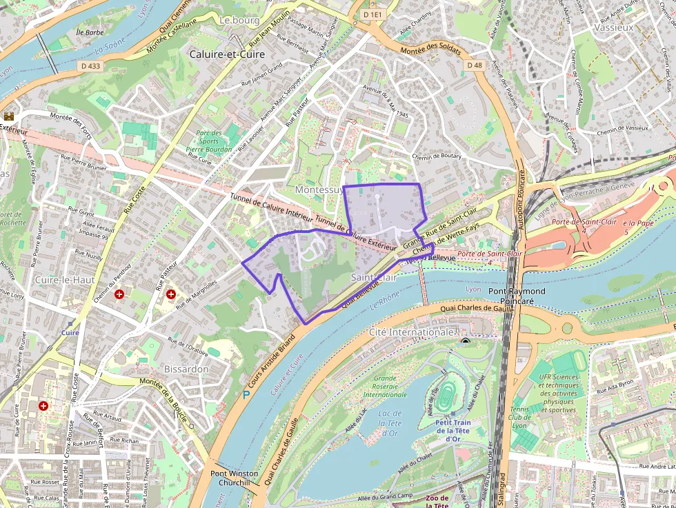 Appartement 82 m² quatre pièces à vendre à Caluire-et-Cuire