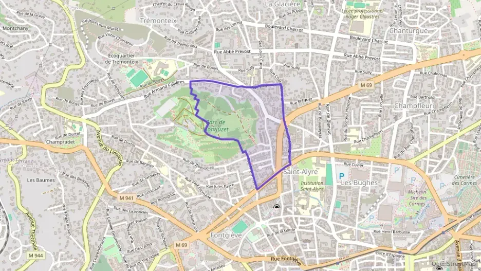 Appartement 53 m² deux pieces à vendre à Clermont-Ferrand