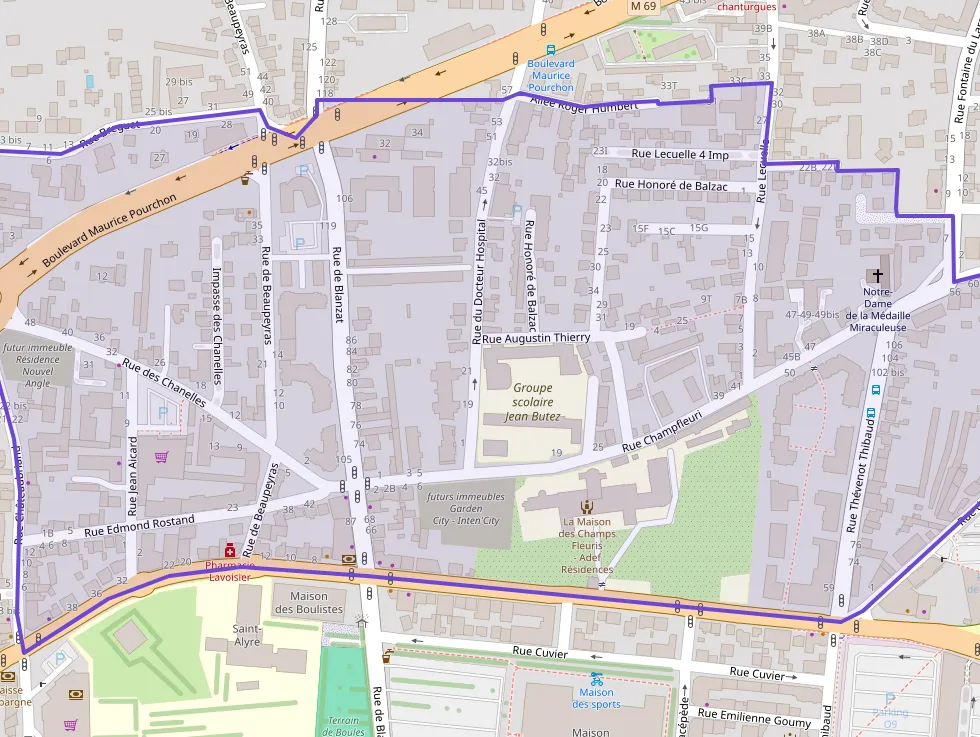 Appartement 76 m² trois pièces à vendre à Clermont-Ferrand