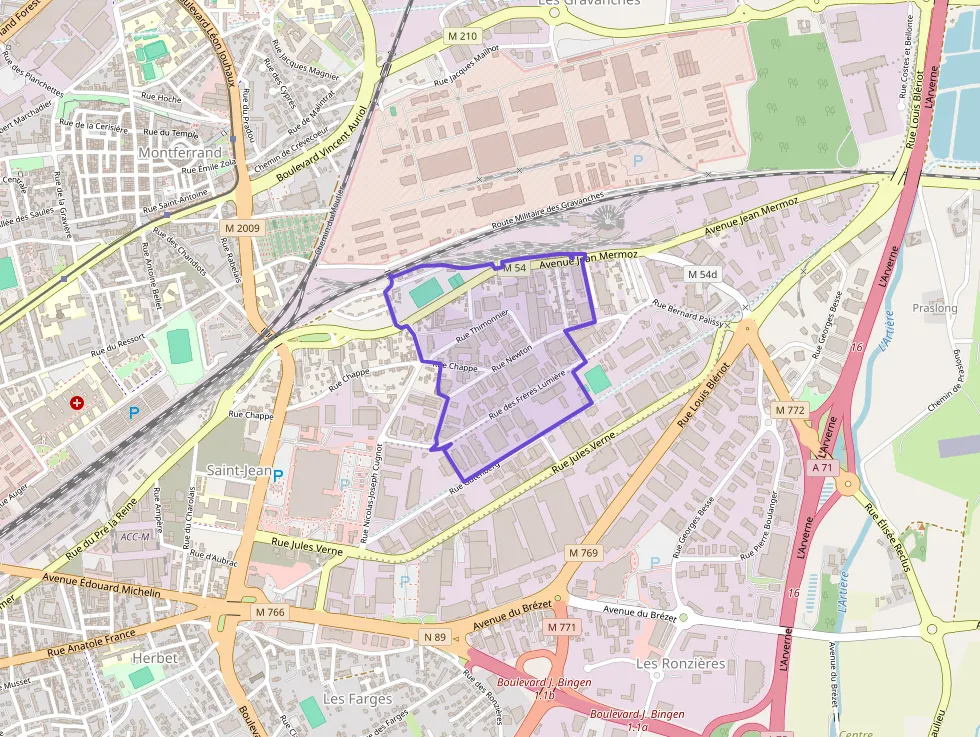 Appartement 60 m² deux pieces à vendre à Clermont-Ferrand