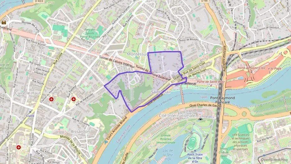 Appartement 100 m² trois pièces à vendre à Caluire-et-Cuire