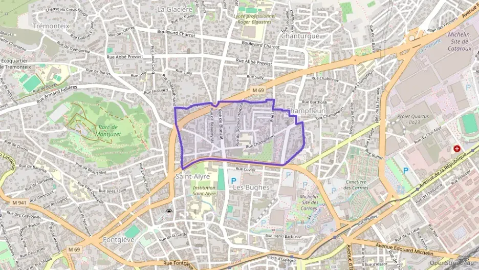 Appartement 74 m² trois pièces à vendre à Clermont-Ferrand