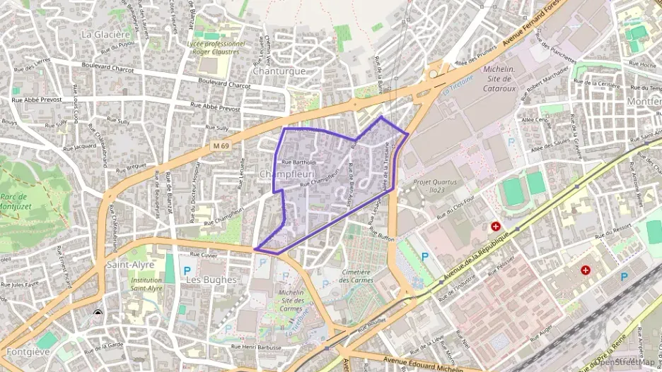 Appartement 48 m² deux pieces à vendre à Clermont-Ferrand