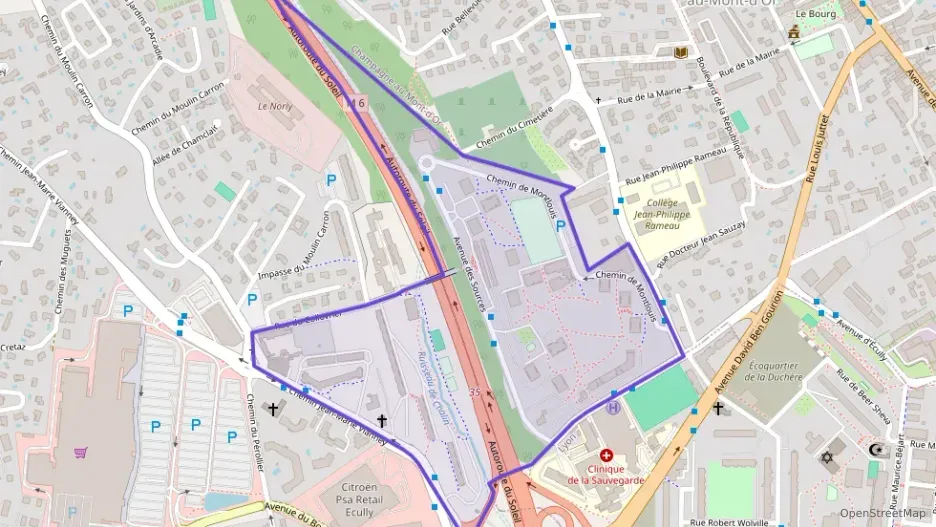 Appartement 60 m² trois pièces à vendre à Écully