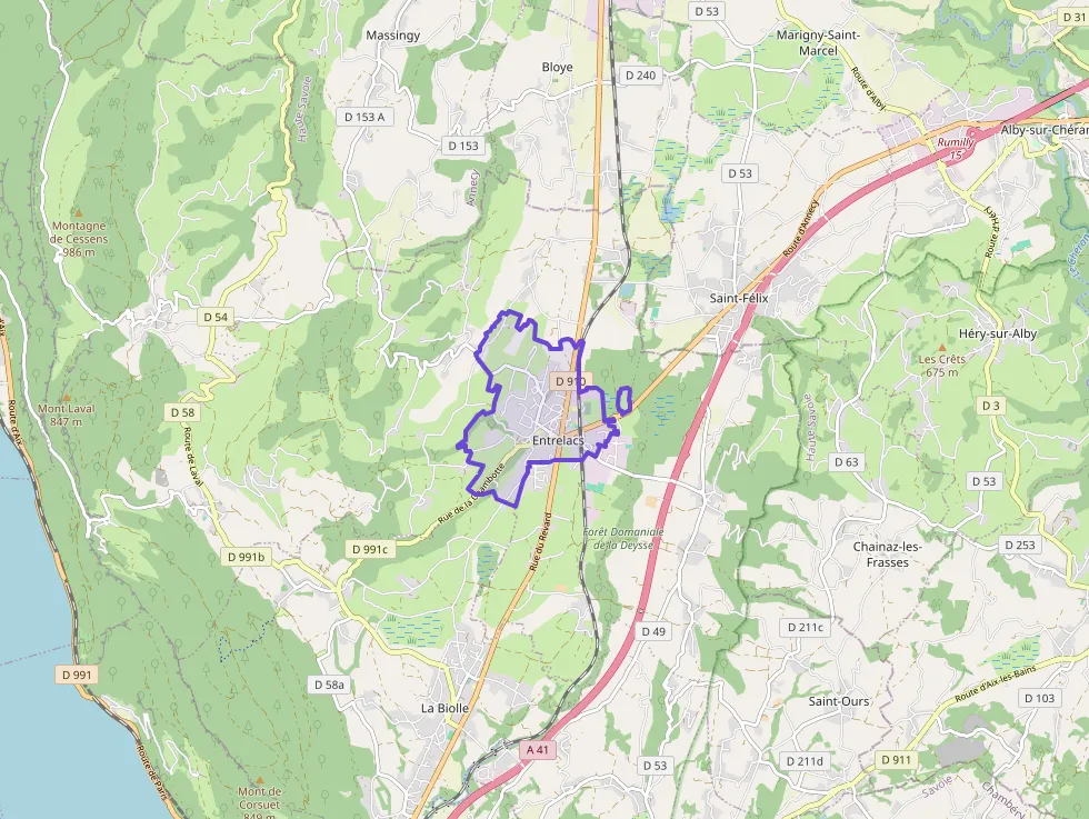 Appartement 110 m² quatre pièces à vendre à Entrelacs