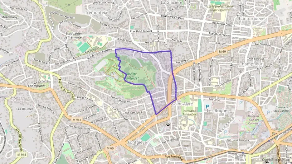 Appartement 62 m² trois pièces à vendre à Clermont-Ferrand