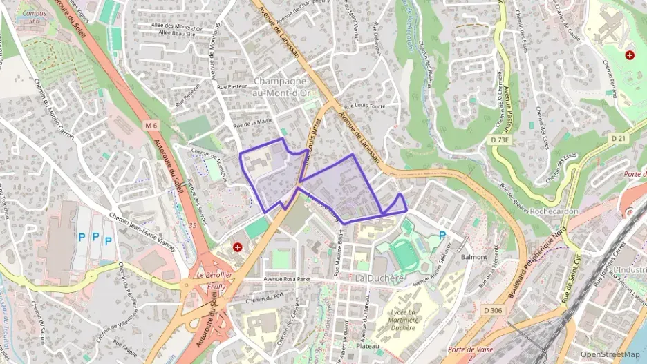 Appartement 97 m² quatre pièces à vendre à Champagne-au-Mont-d`Or Appartement 97 m² quatre pièces à vendre à Champagne-au-Mont-d`Or