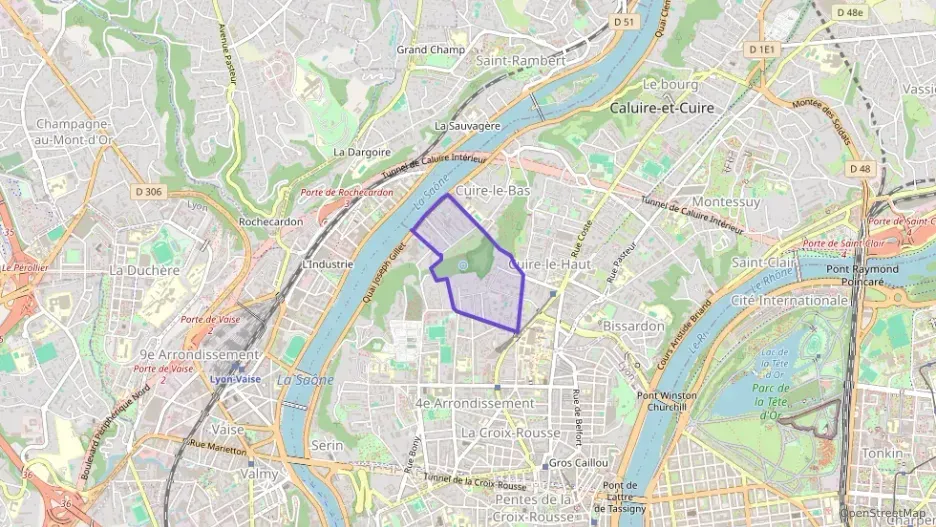 Appartement 107 m² cinq pièces à vendre à Caluire-et-Cuire