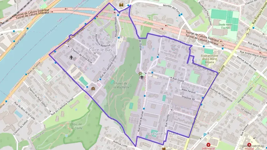 Appartement 63 m² deux pieces à vendre à Caluire-et-Cuire