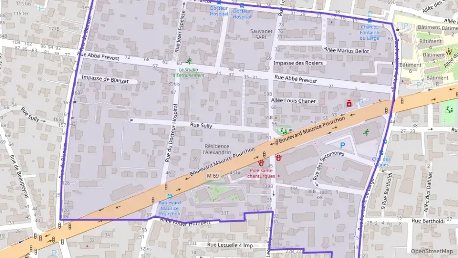 Appartement 75 m² quatre pièces à vendre à Clermont-Ferrand