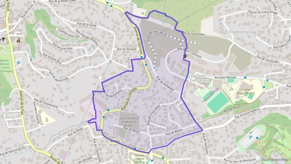 Appartement 42 m² deux pieces à vendre à Clermont-Ferrand