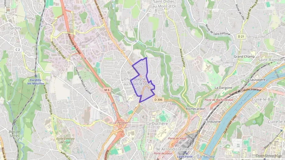 Appartement 48 m² trois pièces à vendre à Champagne-au-Mont-d`Or
