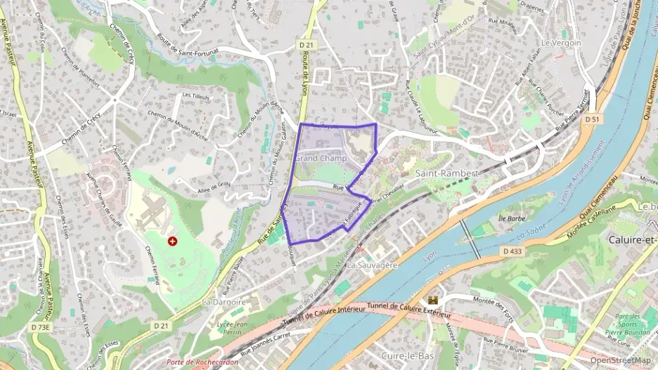 Appartement 75 m² deux pieces à vendre à Lyon 9e Arrondissement