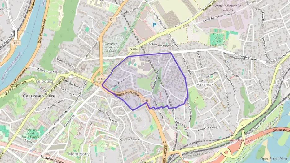 Appartement 95 m² quatre pièces à vendre à Caluire-et-Cuire