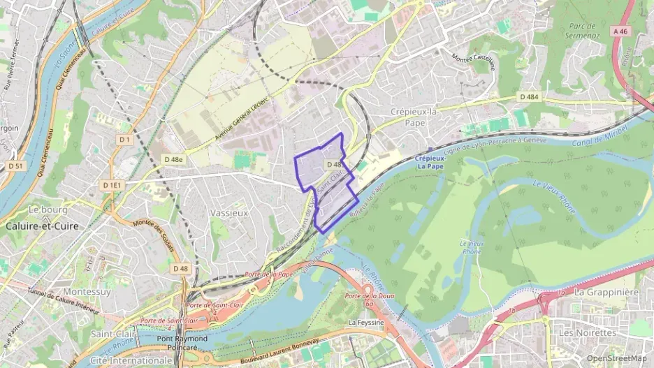 Appartement 50 m² deux pieces à vendre à Rillieux-la-Pape Appartement 50 m² deux pieces à vendre à Rillieux-la-Pape