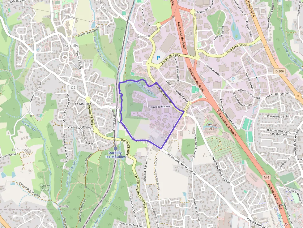 Appartement 114 m² quatre pièces à vendre à Dardilly