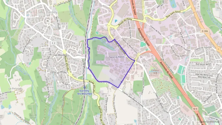 Appartement 114 m² quatre pièces à vendre à Dardilly