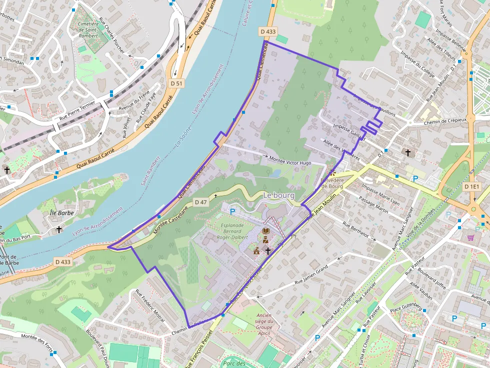 Appartement 61 m² deux pieces à vendre à Caluire-et-Cuire