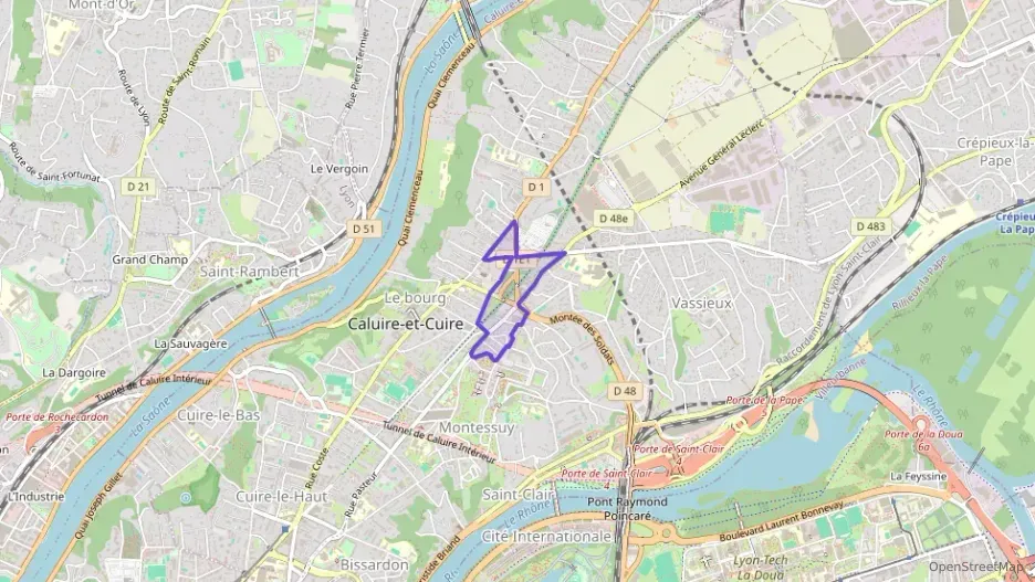 Appartement 79 m² trois pièces à vendre à Caluire-et-Cuire