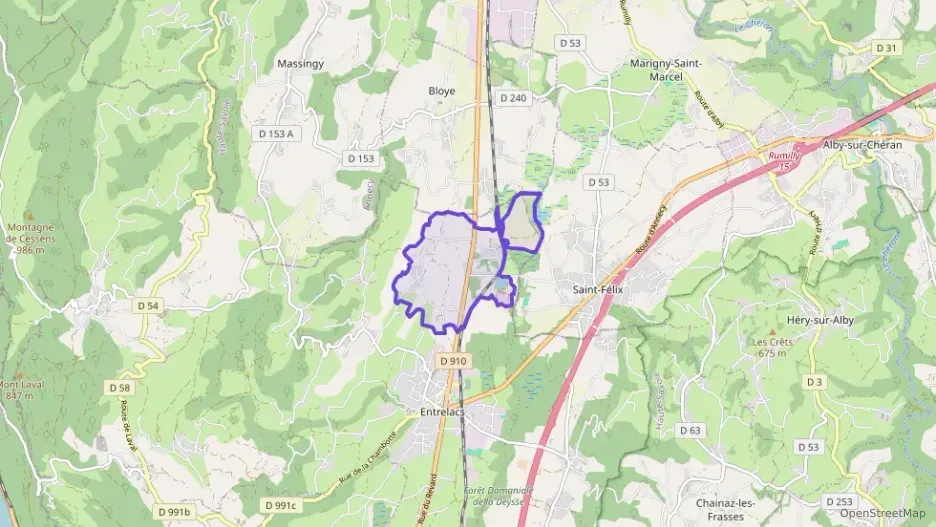 Appartement 66 m² deux pieces à vendre à Entrelacs Appartement 66 m² deux pieces à vendre à Entrelacs