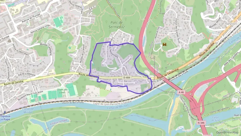 Appartement 87 m² quatre pièces à vendre à Rillieux-la-Pape Appartement 87 m² quatre pièces à vendre à Rillieux-la-Pape