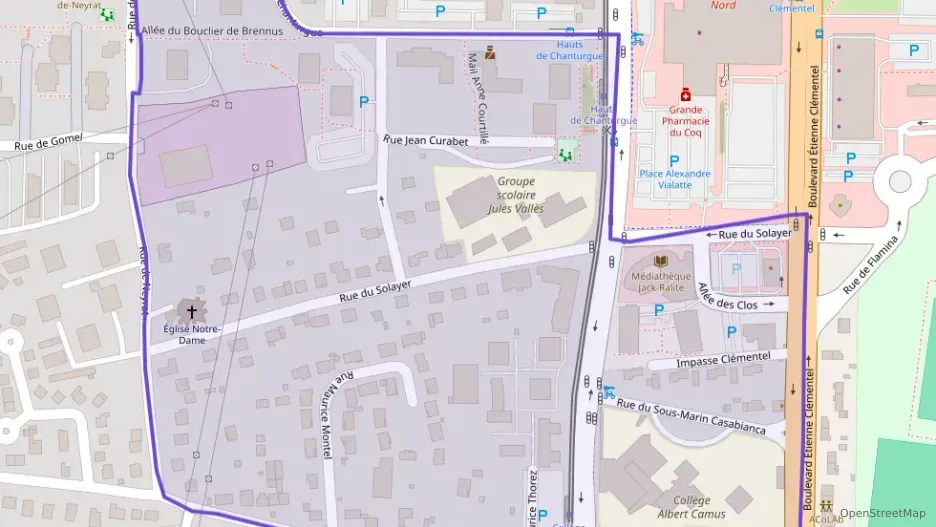 Appartement 61 m² trois pièces à vendre à Clermont-Ferrand